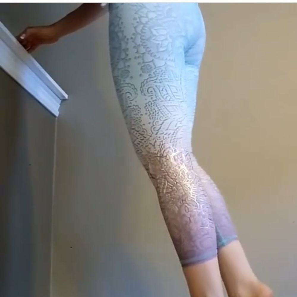 Print crops leggings